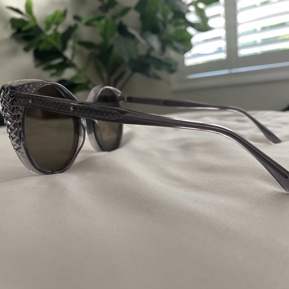 BOTTEGA VENETA Cat-Eye Acetate Sunglasses